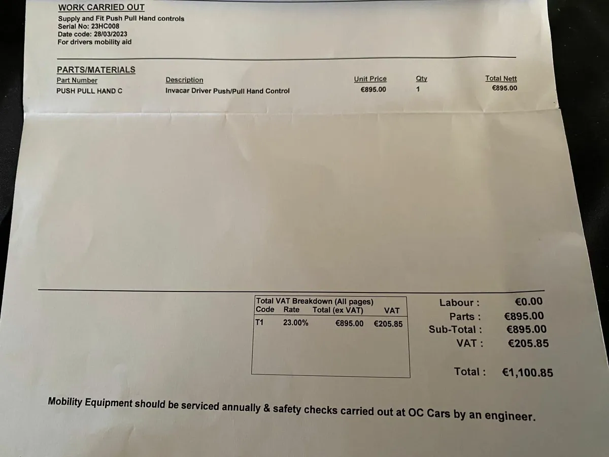 Disability controls for driving car - Image 1