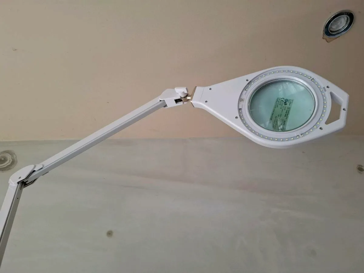 Angle Poise Magnifying Lamp with LED - Image 1