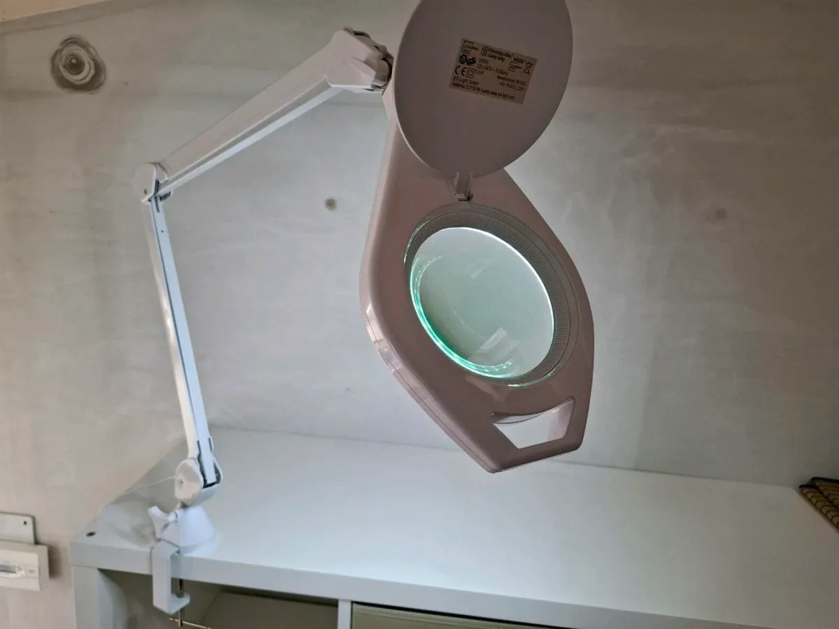 Angle Poise Magnifying Lamp with LED - Image 3