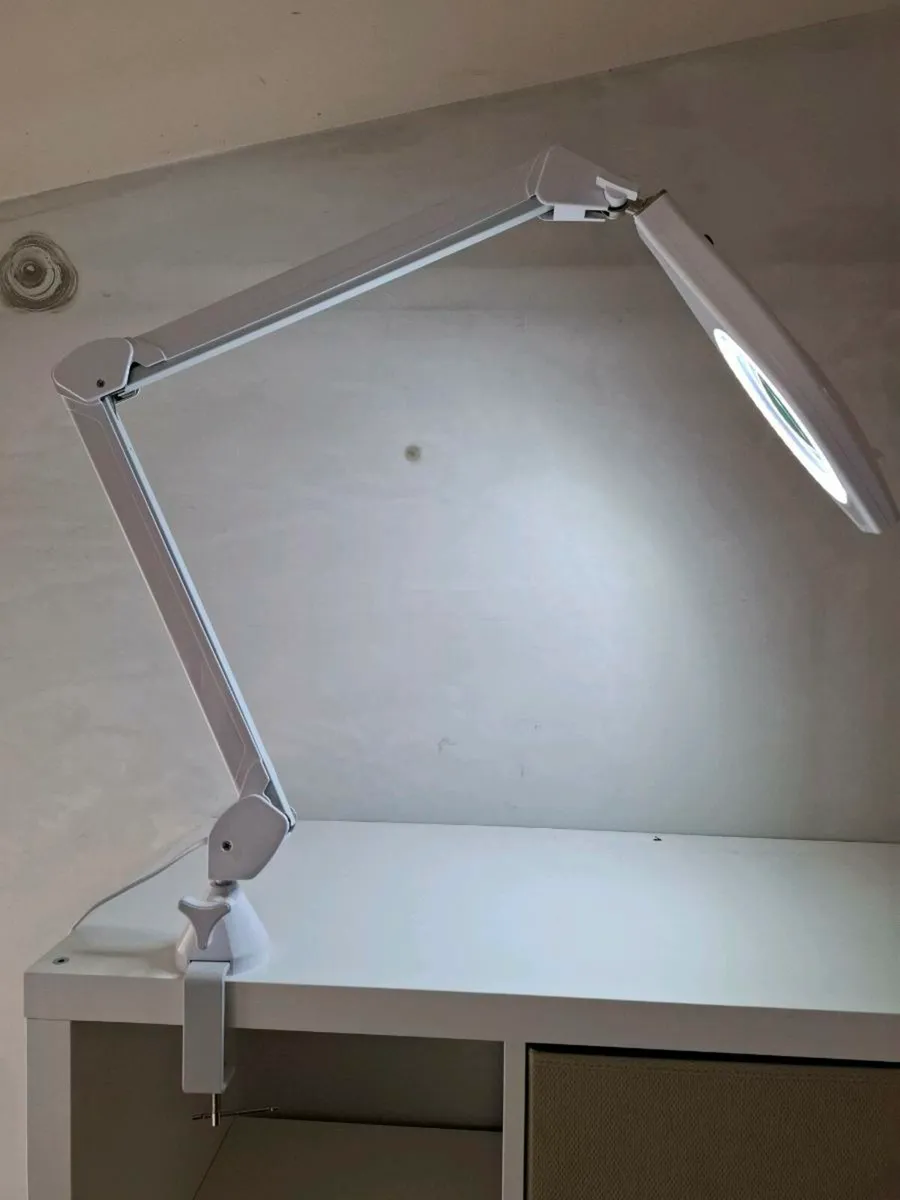 Angle Poise Magnifying Lamp with LED - Image 4