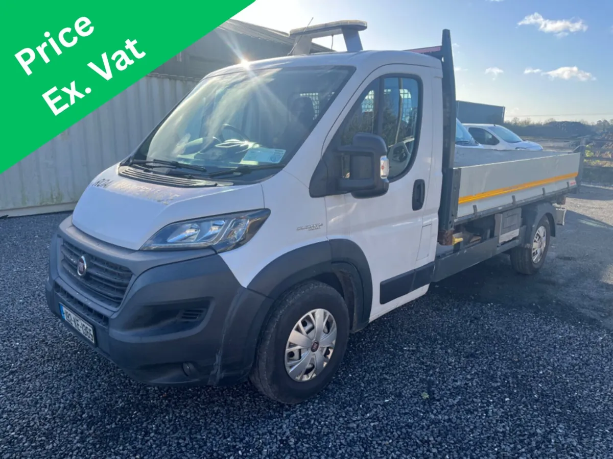 Fiat Ducato S/Cab 3 Way Tipper 2.3L Diesel 140BHP - Image 1