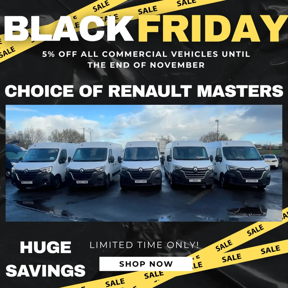 RENAULT MASTER- LARGE CHOICE - Image 1