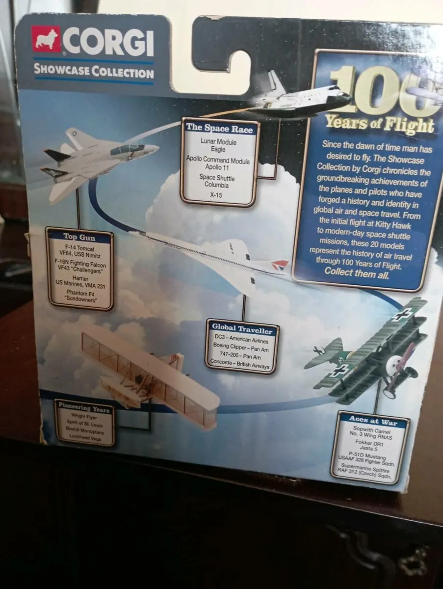 CORGI 💯 YEARS OF FLIGHT DIE -CAST MODLE PLANE. - Image 2
