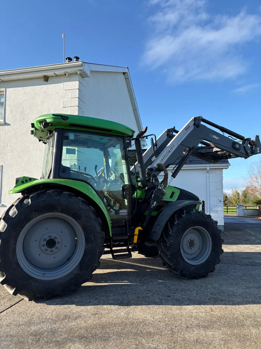 Deutz Fahr Tractor and front loader - Image 1