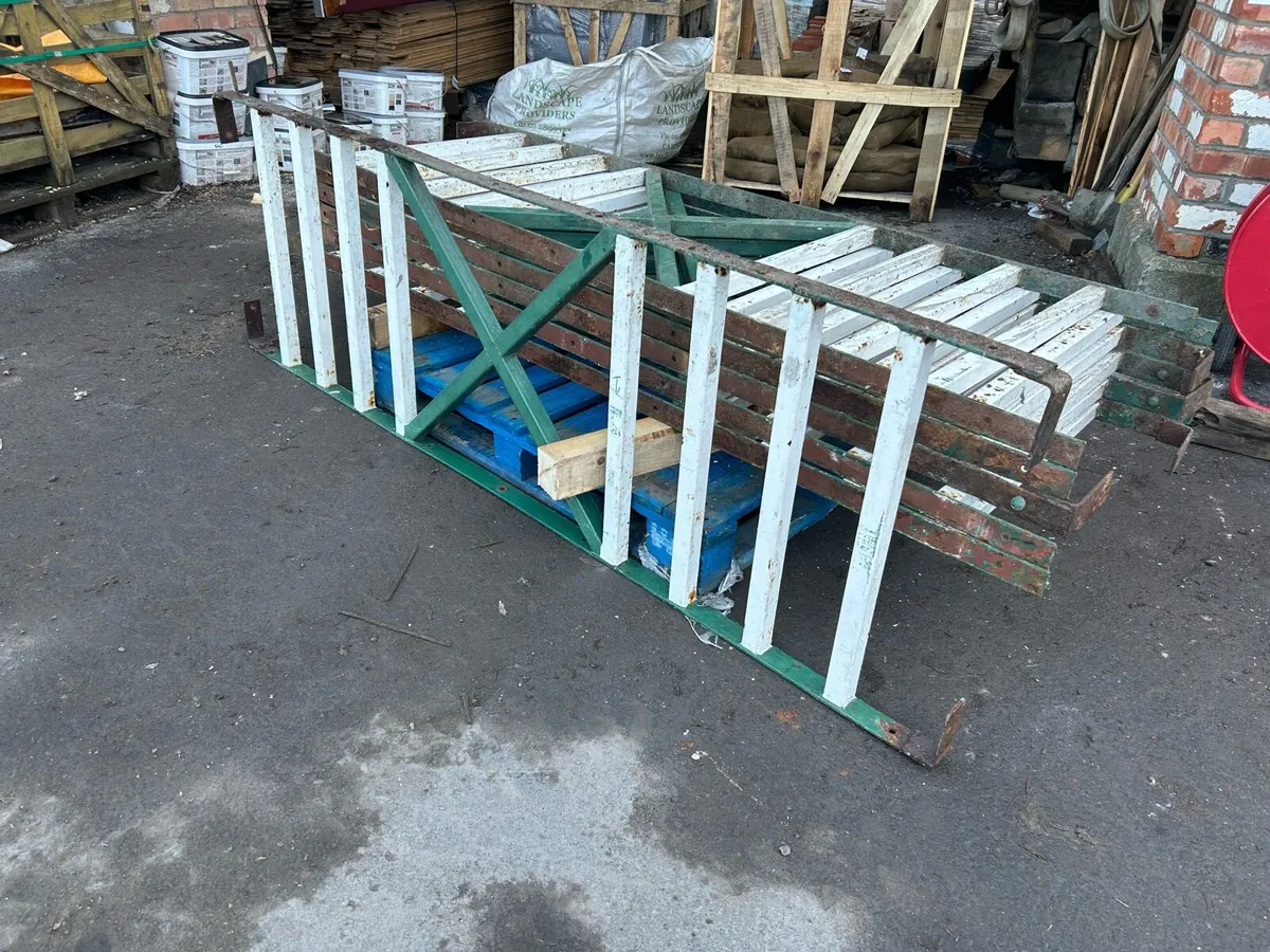 Metal railing Criss Cross Design (Herbert Park) - Image 1