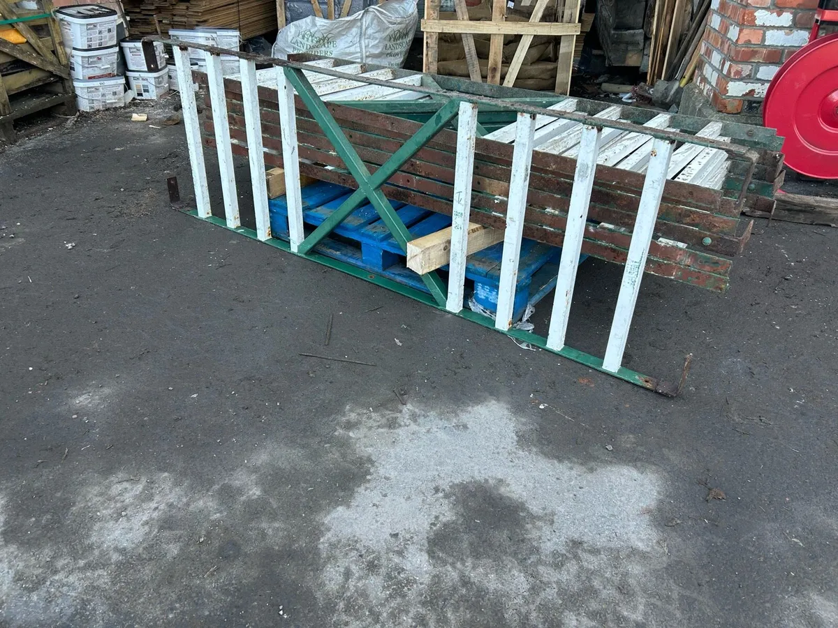 Metal railing Criss Cross Design (Herbert Park) - Image 2