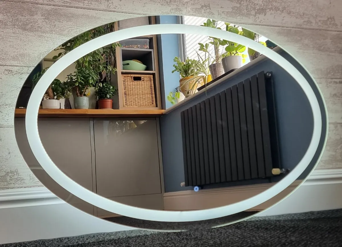 LED Bathroom Mirror 110x70cm - Image 2