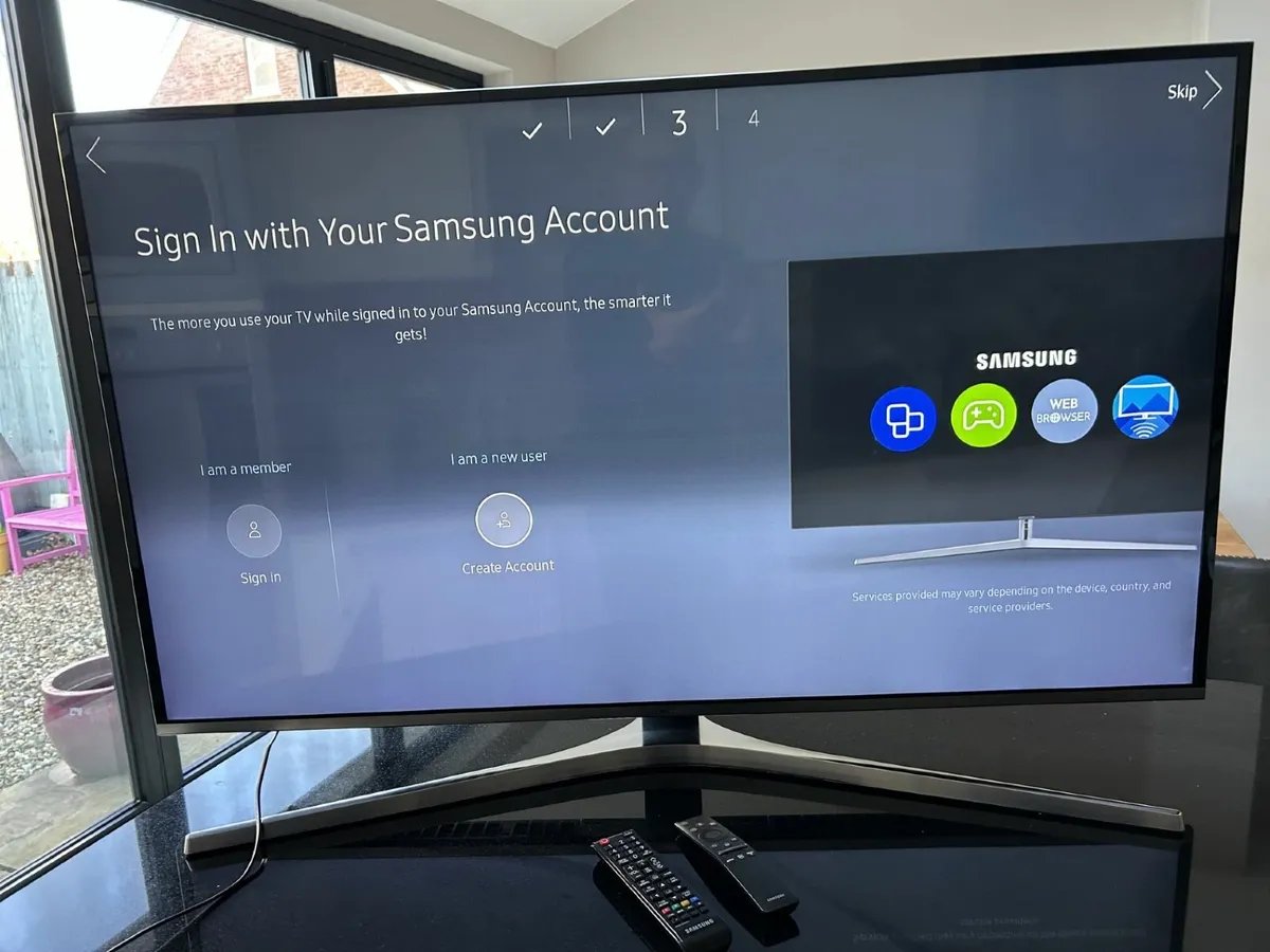 Samsung 49" UHD Smart TV for Sale - Image 3