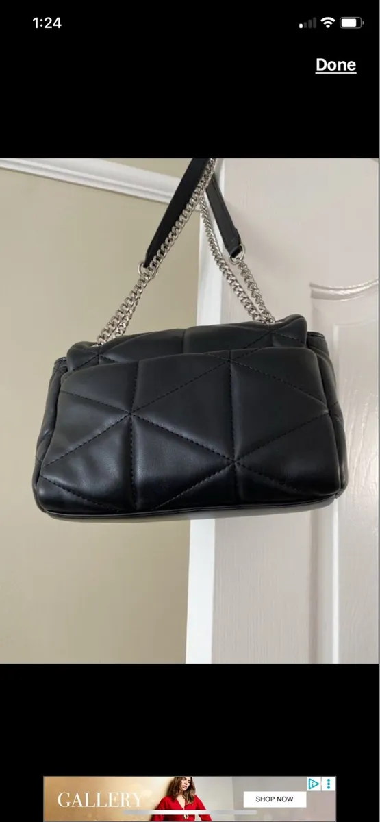 Brand new quilted black bag - Image 2