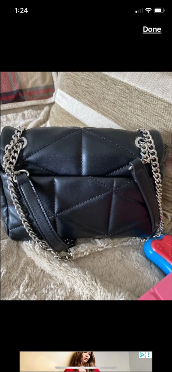 Brand new quilted black bag - Image 4