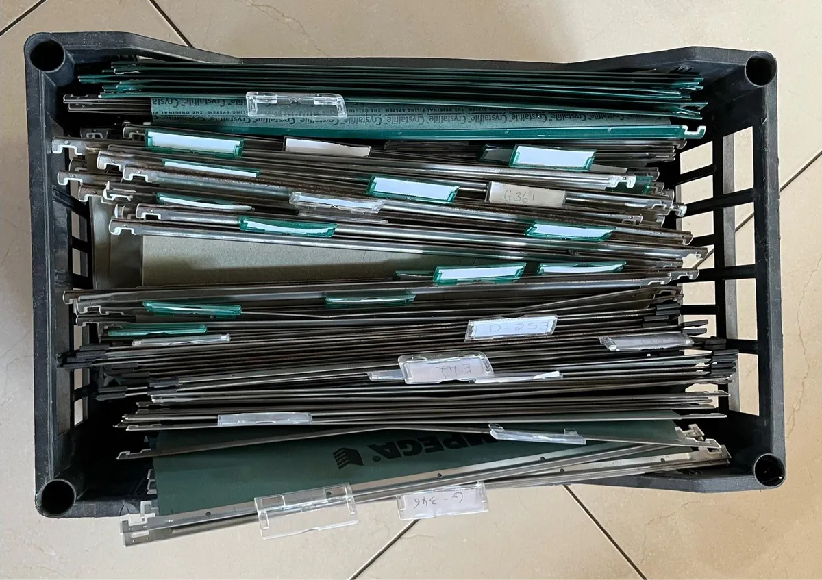 50 Crystalfiles Vertical Suspension Files