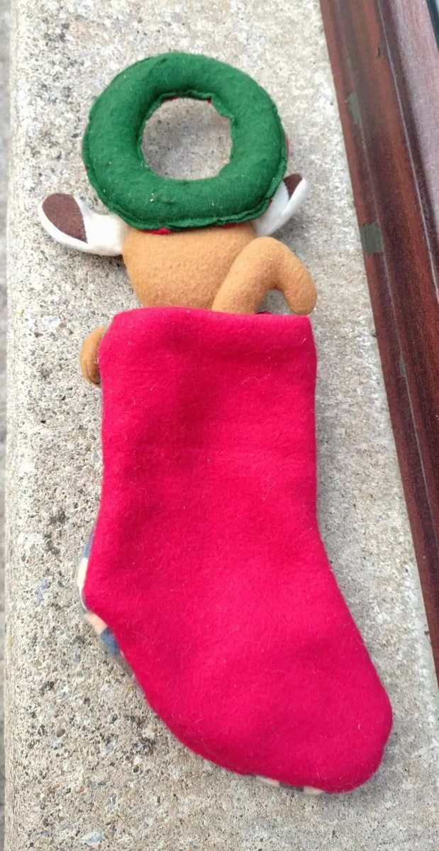 SMALL CHRISTMAS STOCKING. - Image 2
