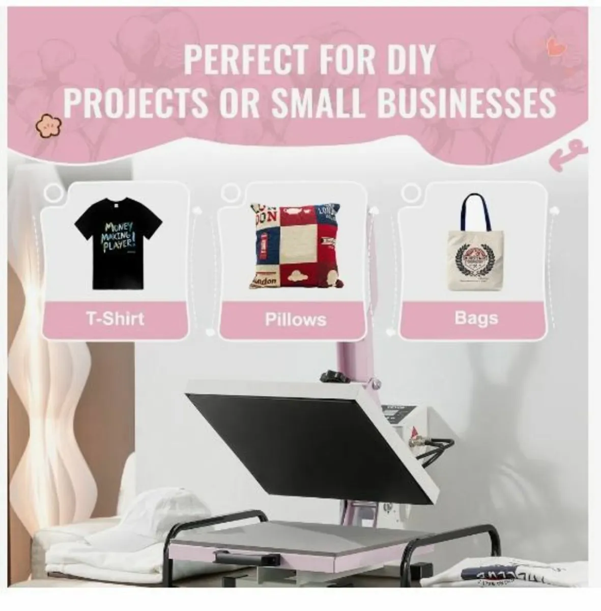 Heat Press Machine 38x38 cm - Image 3