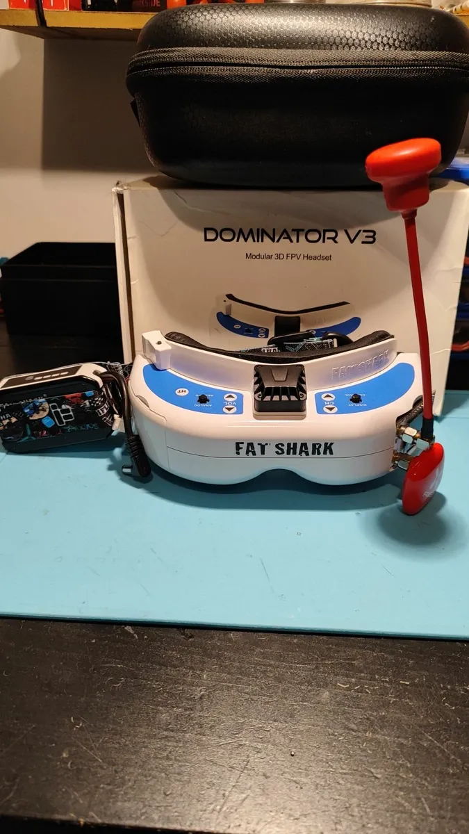 Fatshark Dominator V3 goggles + receiver wirh PIRX - Image 4