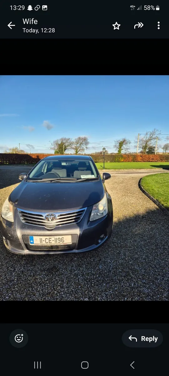 Toyota avensis 11 new NCT - Image 2