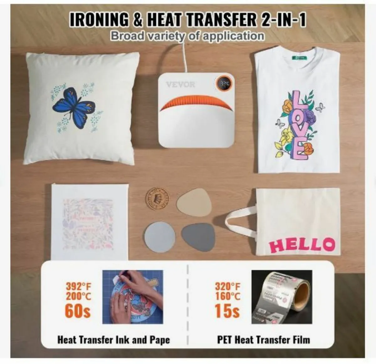 Heat Press 9 x 9 in Portable Easy Press - Image 3