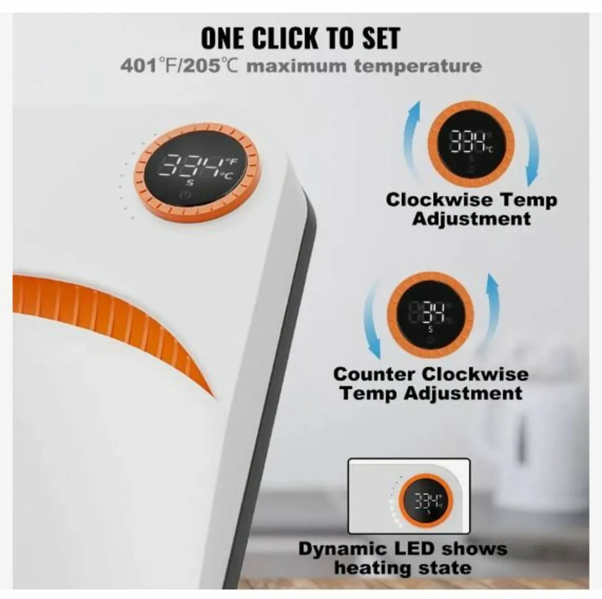 Heat Press 9 x 9 in Portable Easy Press - Image 4