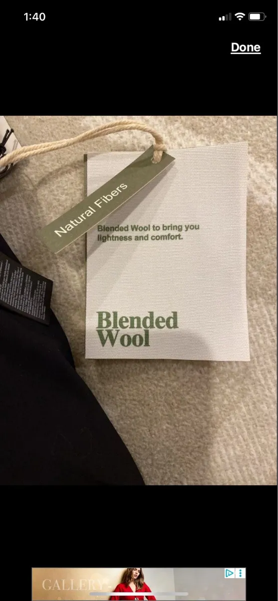 Wool blend scarf - Image 1