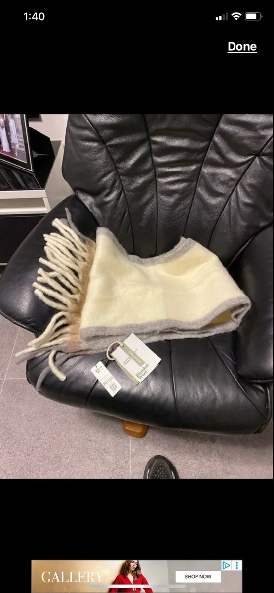 Wool blend scarf - Image 2