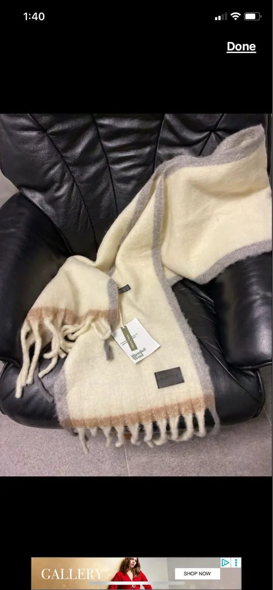 Wool blend scarf - Image 4