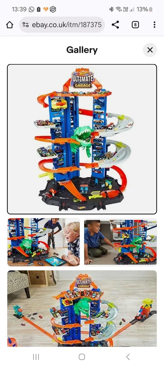 Hot Wheels City Ultimate Garage Playset 91cm Tall - Image 1