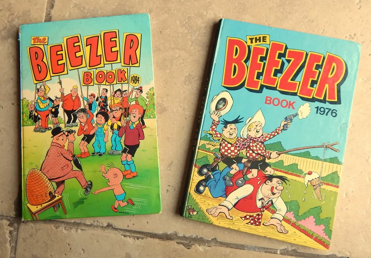 Selection of 5 Vintage Annuals, as found, from 70s - Image 3