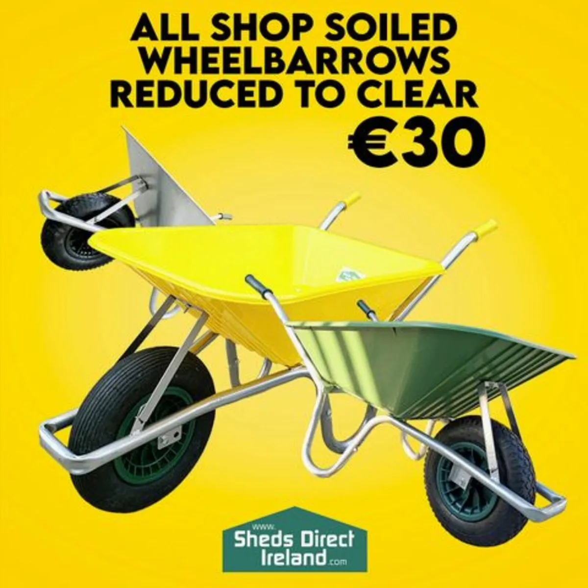 Wheelbarrow (Plastic and steel options) - Image 1