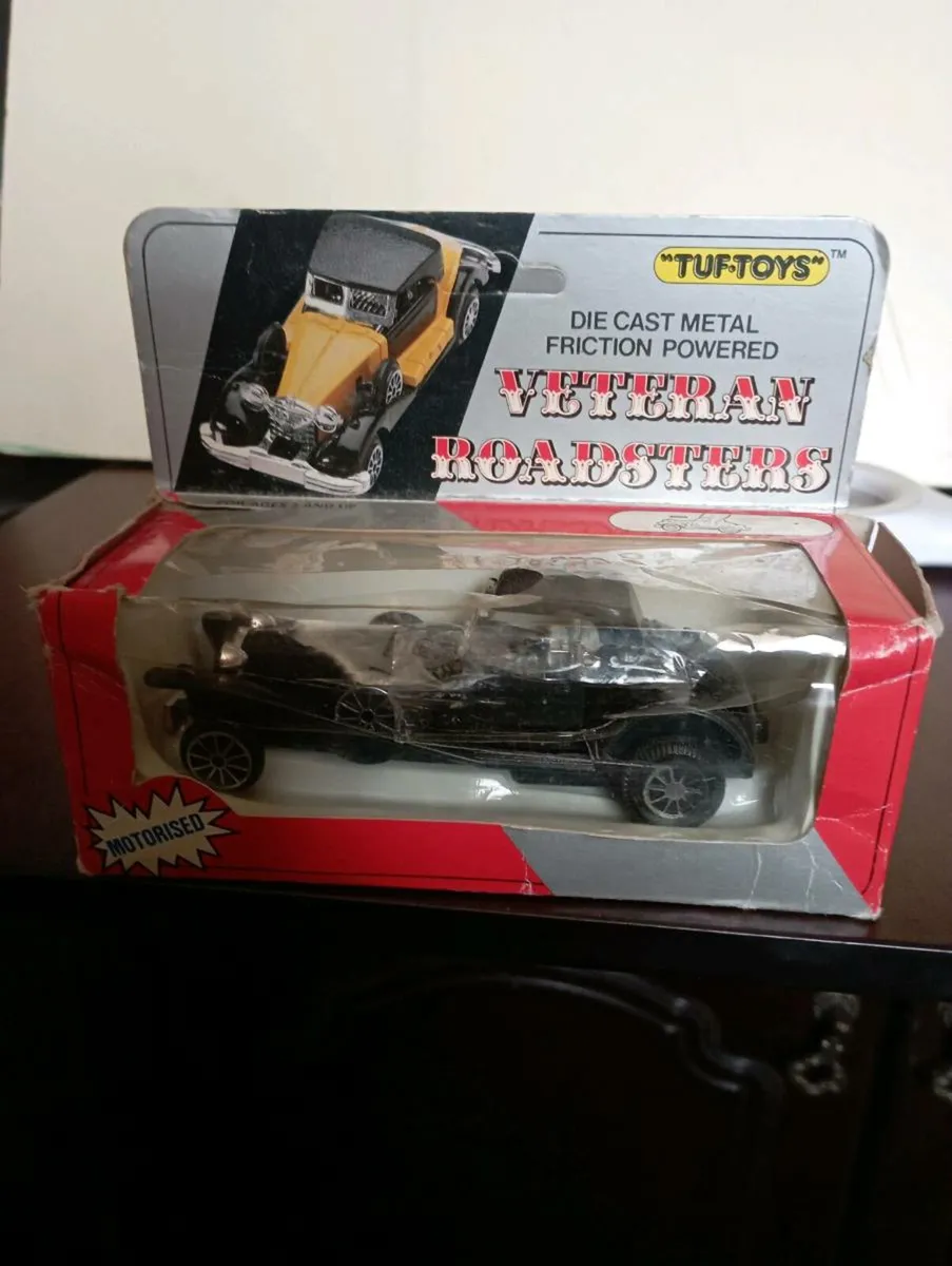 TUF -TOYS DIE-CAST METAL FRICTION POWDERED VETERAN - Image 1