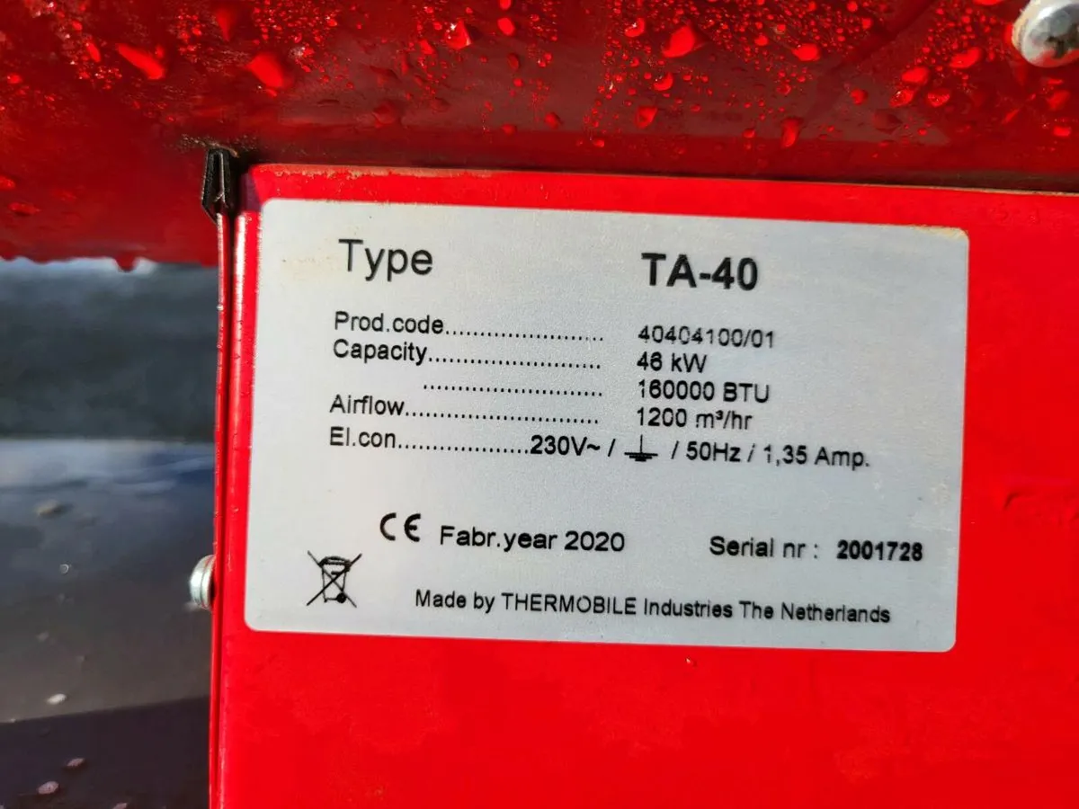 Thermobile ta40 space heater - Image 2