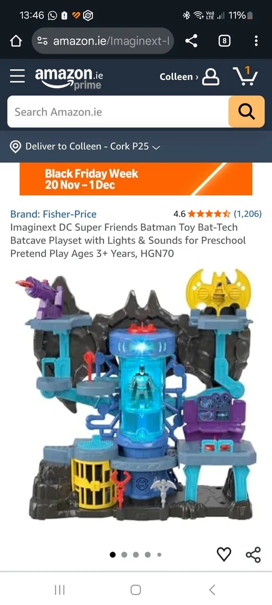 Imaginext DC Super Friends Batman Toys - Image 1