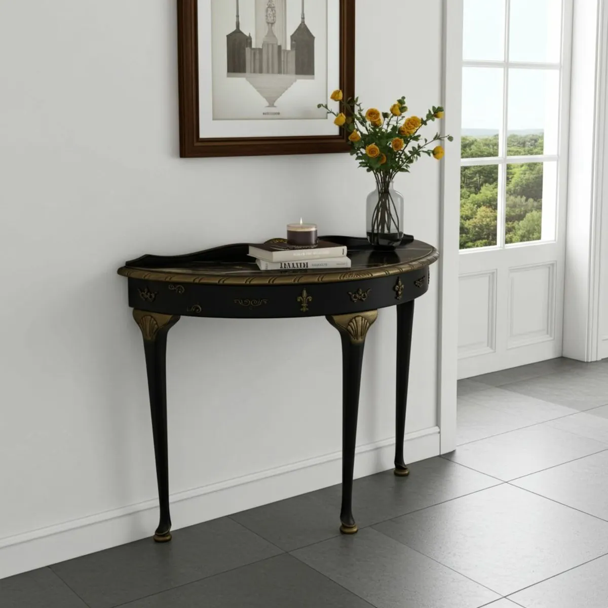 Renewed hall table console table - Image 4