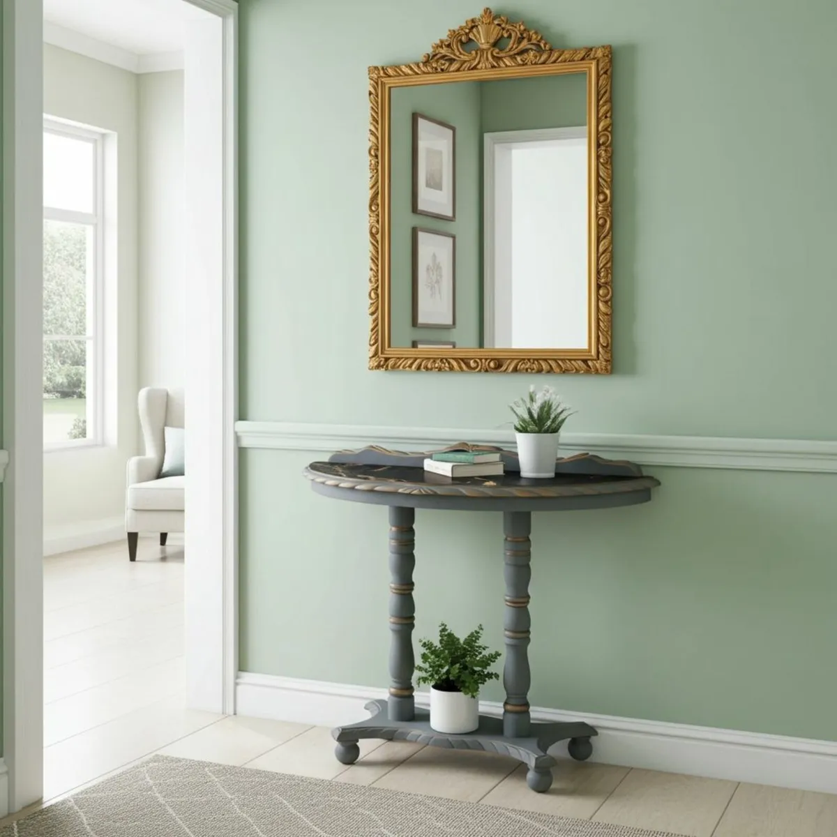 Renewed console table hall table - Image 1