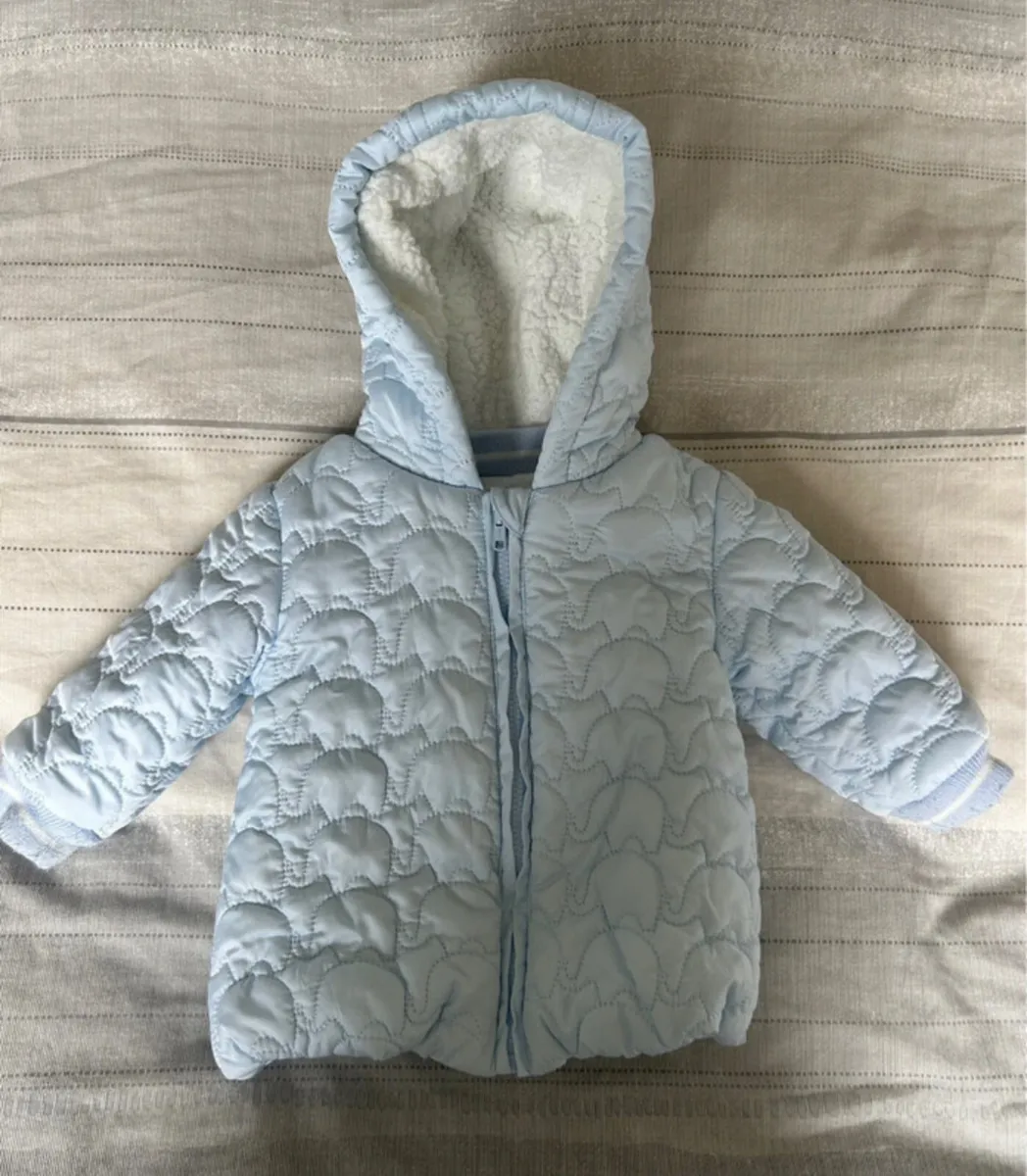 Bundle of baby winter jackets 0 -3 Months - Image 3