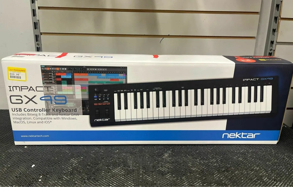 Nektar Impact GX49 Midi Keyboard - Image 1