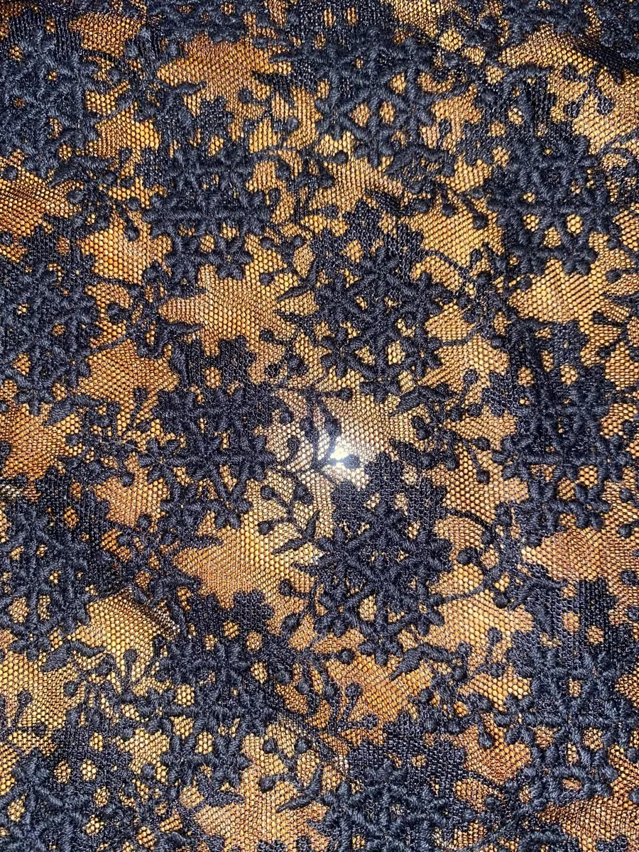 Black Lace Longsleeve Top. M&S - Image 3