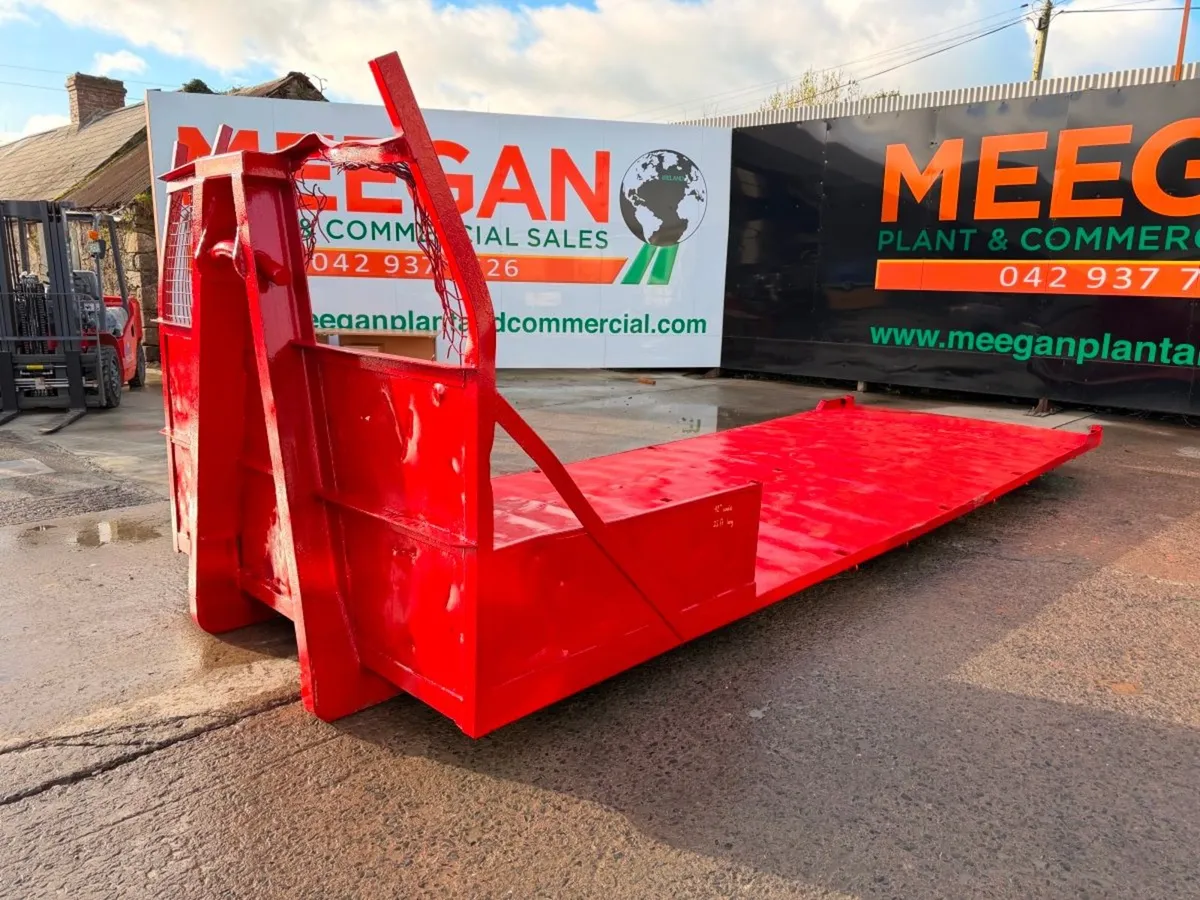 22 ft FLAT RACK / HOOK LOADER BODY SKIP....638p. - Image 1