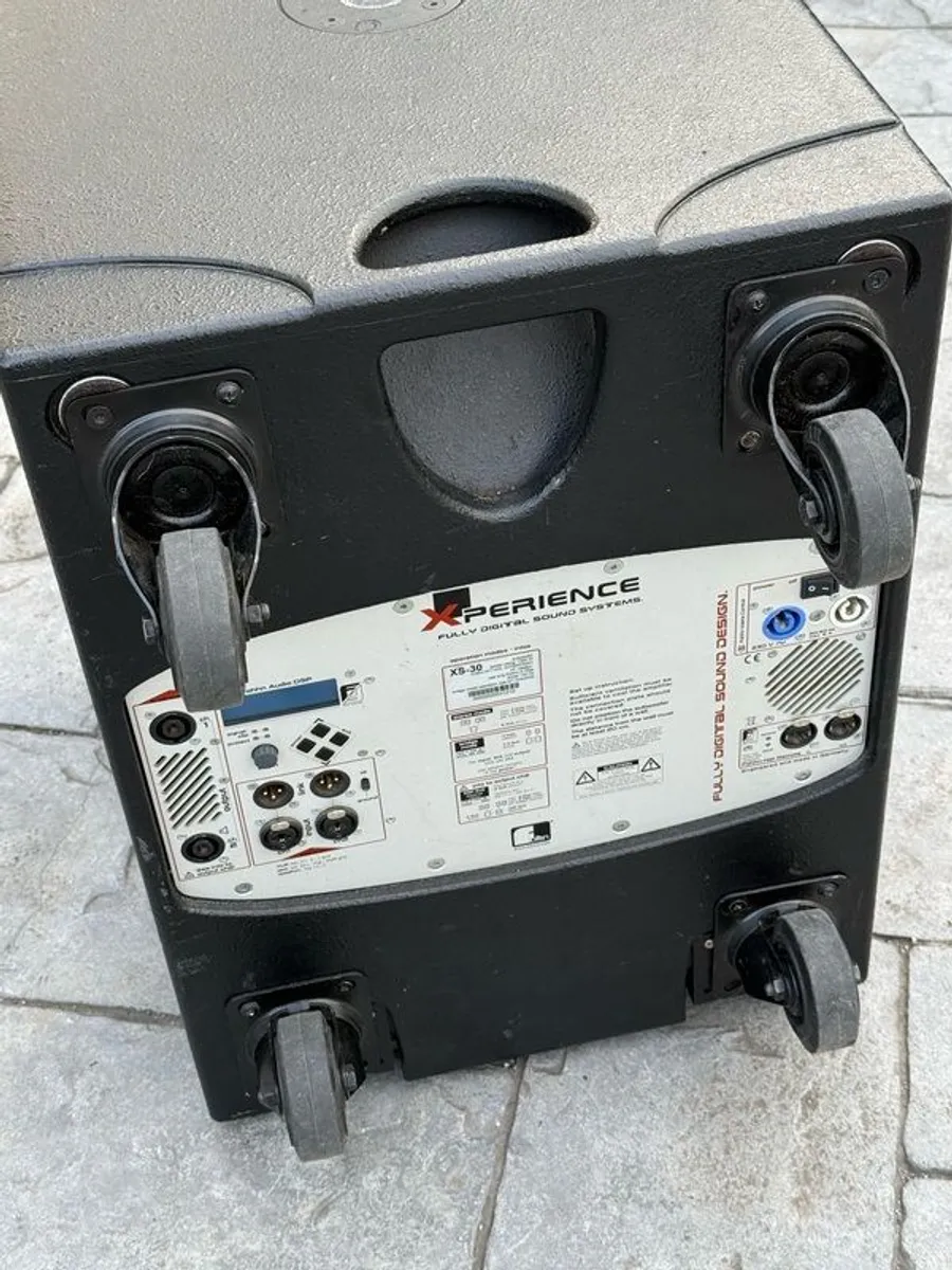 Fohhn Active PA XS30 active bin + 2 x XT22  10' tops - Image 4