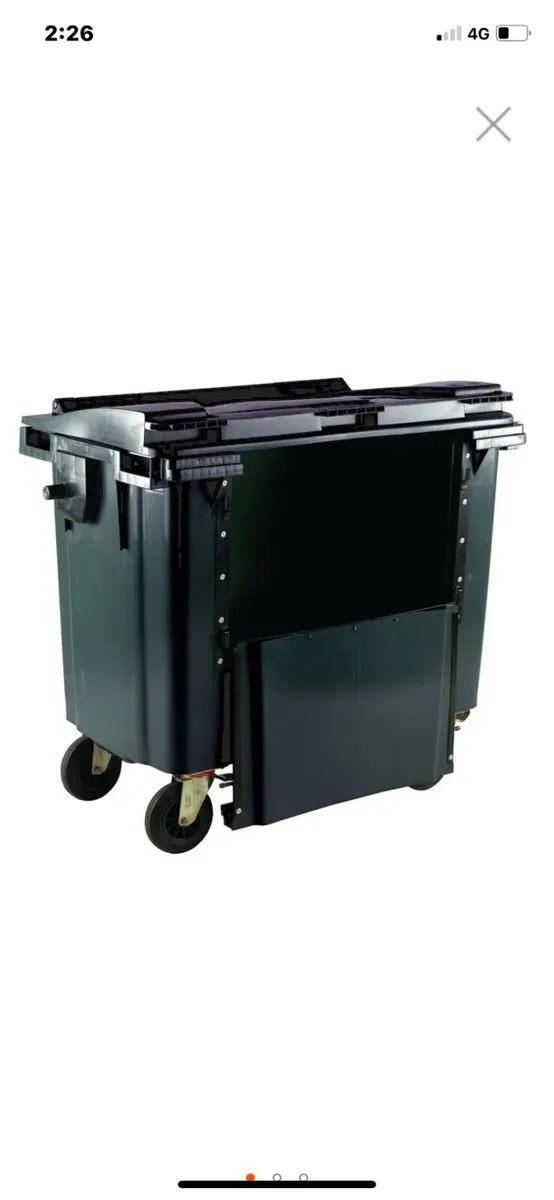 1100Liter wheelie bins - Image 2