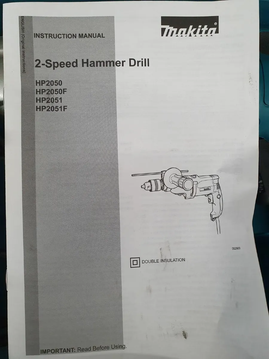 Makita 2 Speed Hammer Drill - Image 4