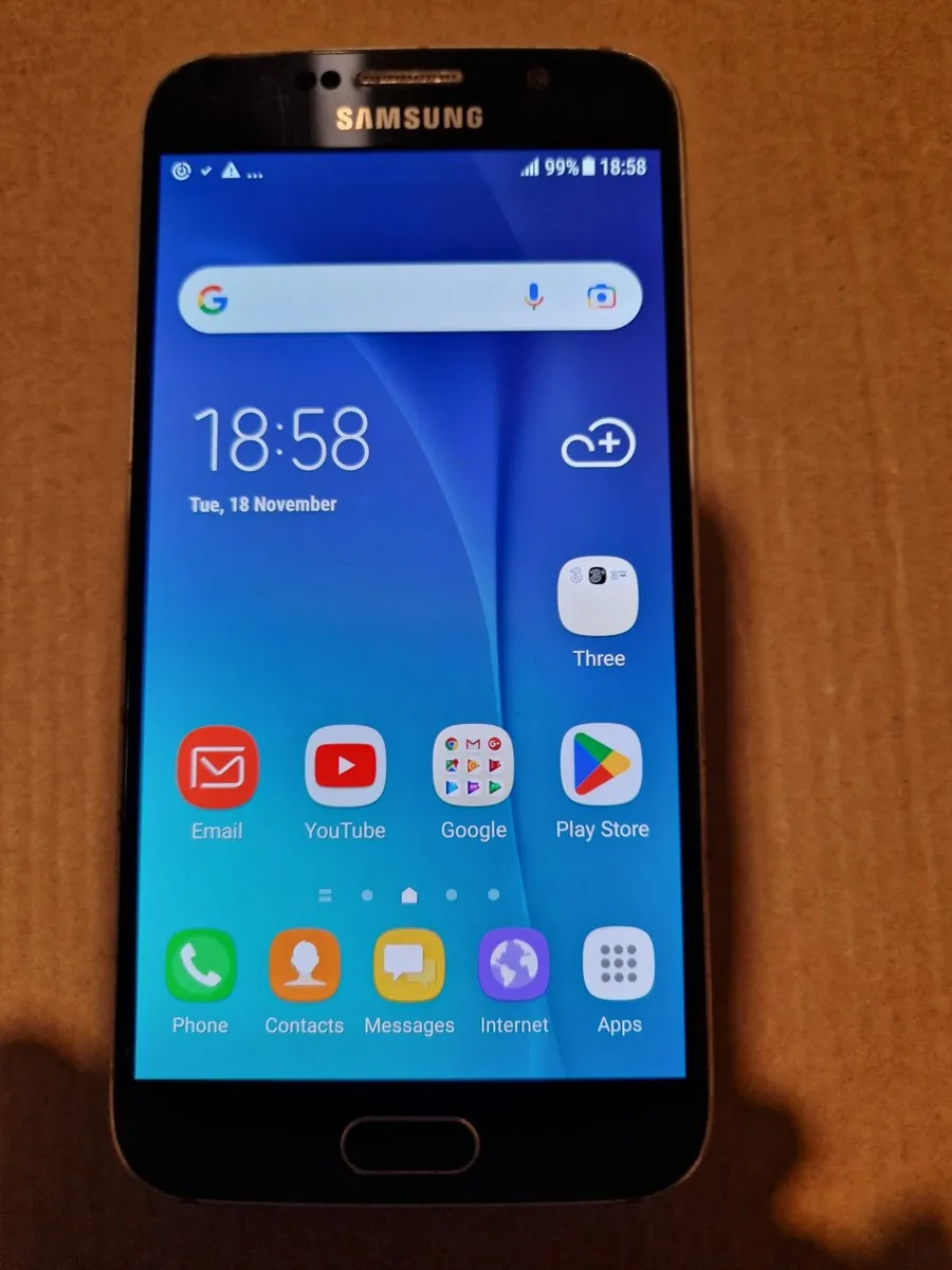 Samsung Galaxy S6 Model SM-G920F, 32GB, 3GB Ram - Image 1