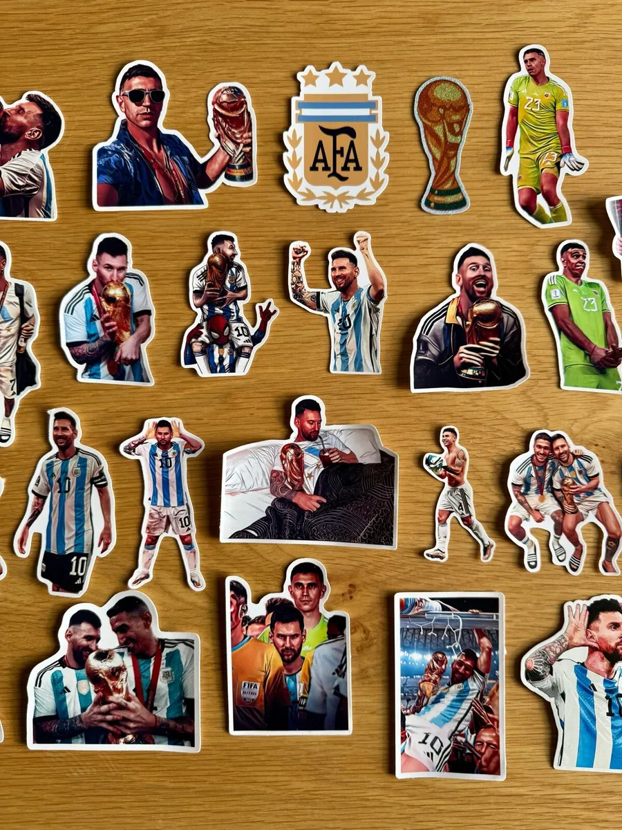 Brand new World Cup Argentina AFA Messi stickers - Image 3