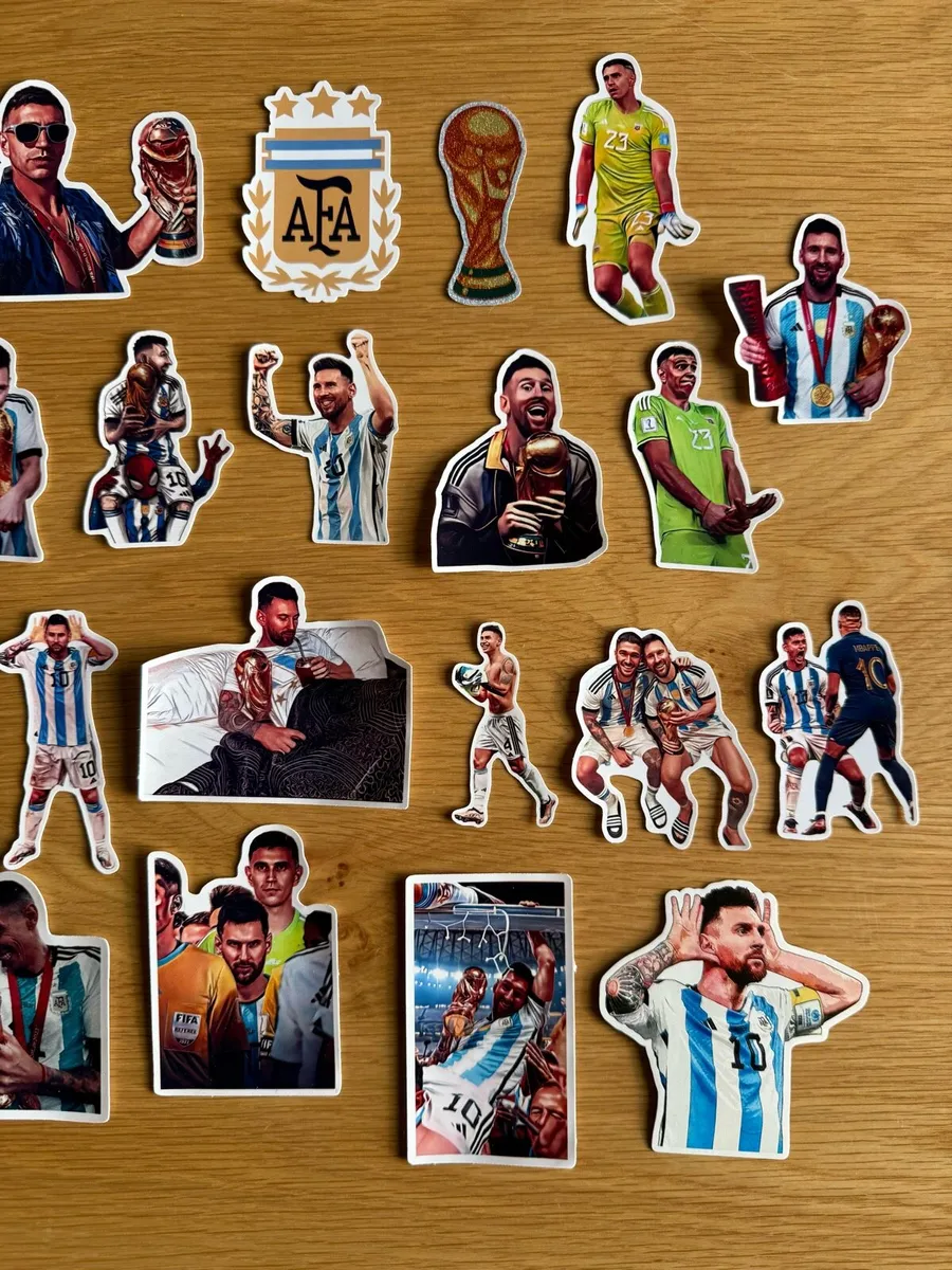 Brand new World Cup Argentina AFA Messi stickers - Image 4