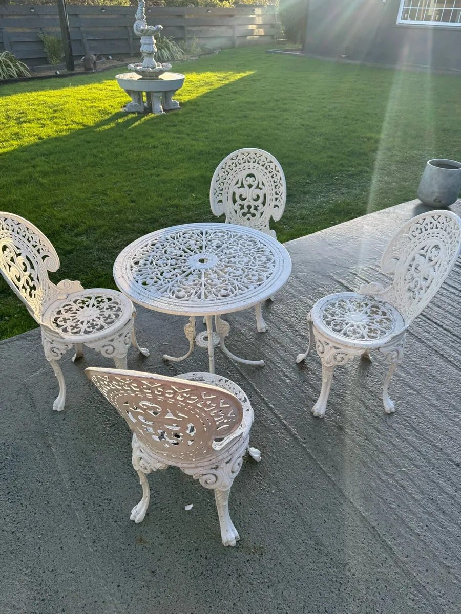 Aluminium garden furniture - Image 3