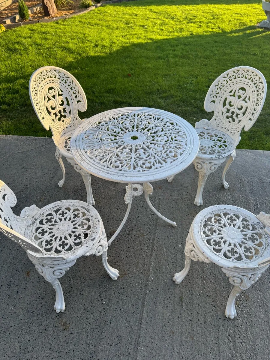 Aluminium garden furniture - Image 4