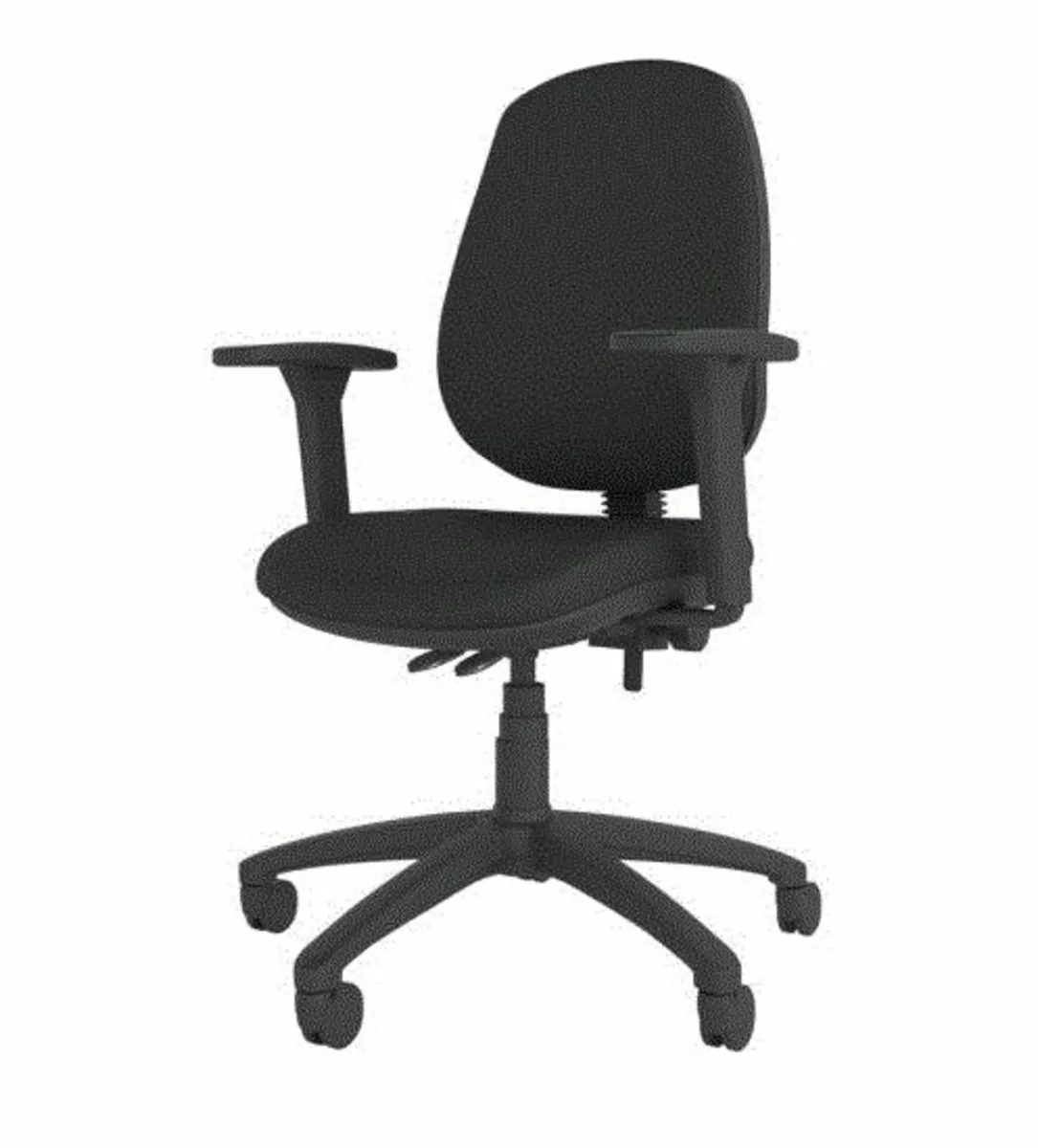 Posturite Homeworker Black Ergonomic Desk Chair - Image 3