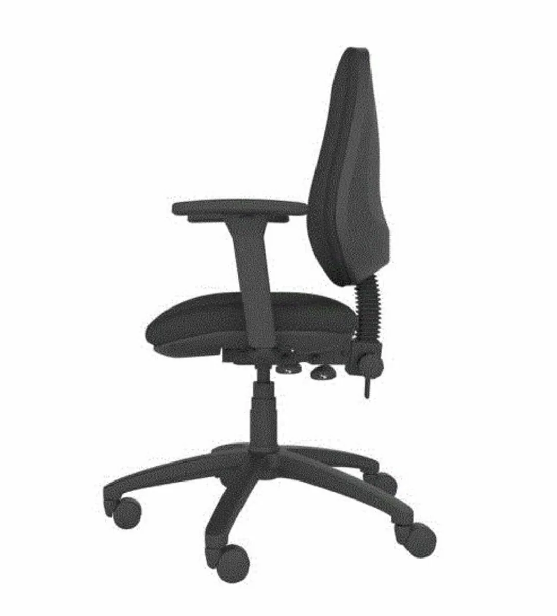 Posturite Homeworker Black Ergonomic Desk Chair - Image 4
