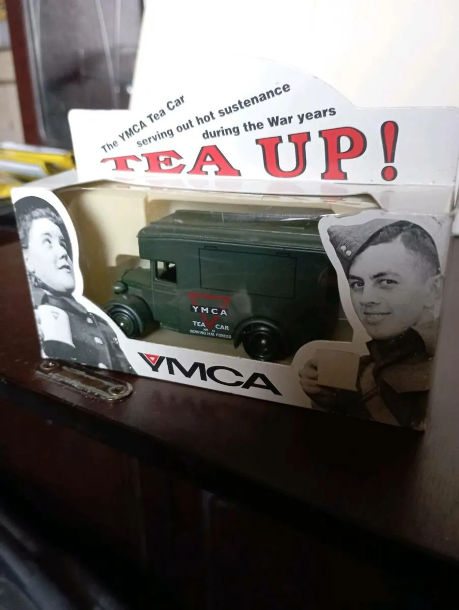 VINTAGE YMCA  TEA UP DIE-CAST MODEL - Image 1
