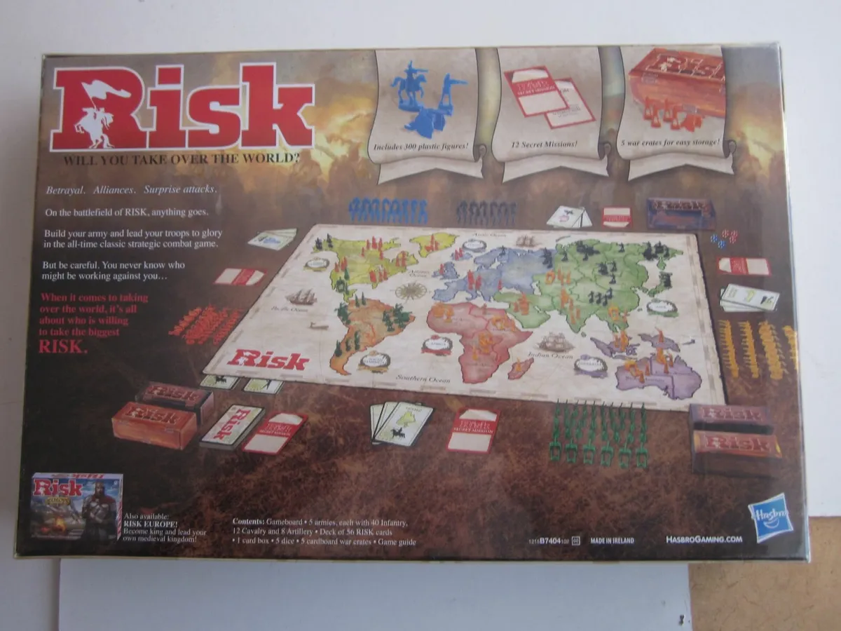 Risk The Game of Strategic Conquest New - Image 2