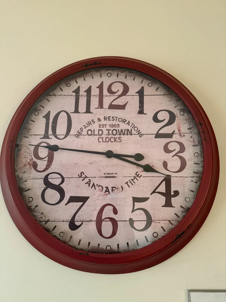 Large Wall Clock - Image 1