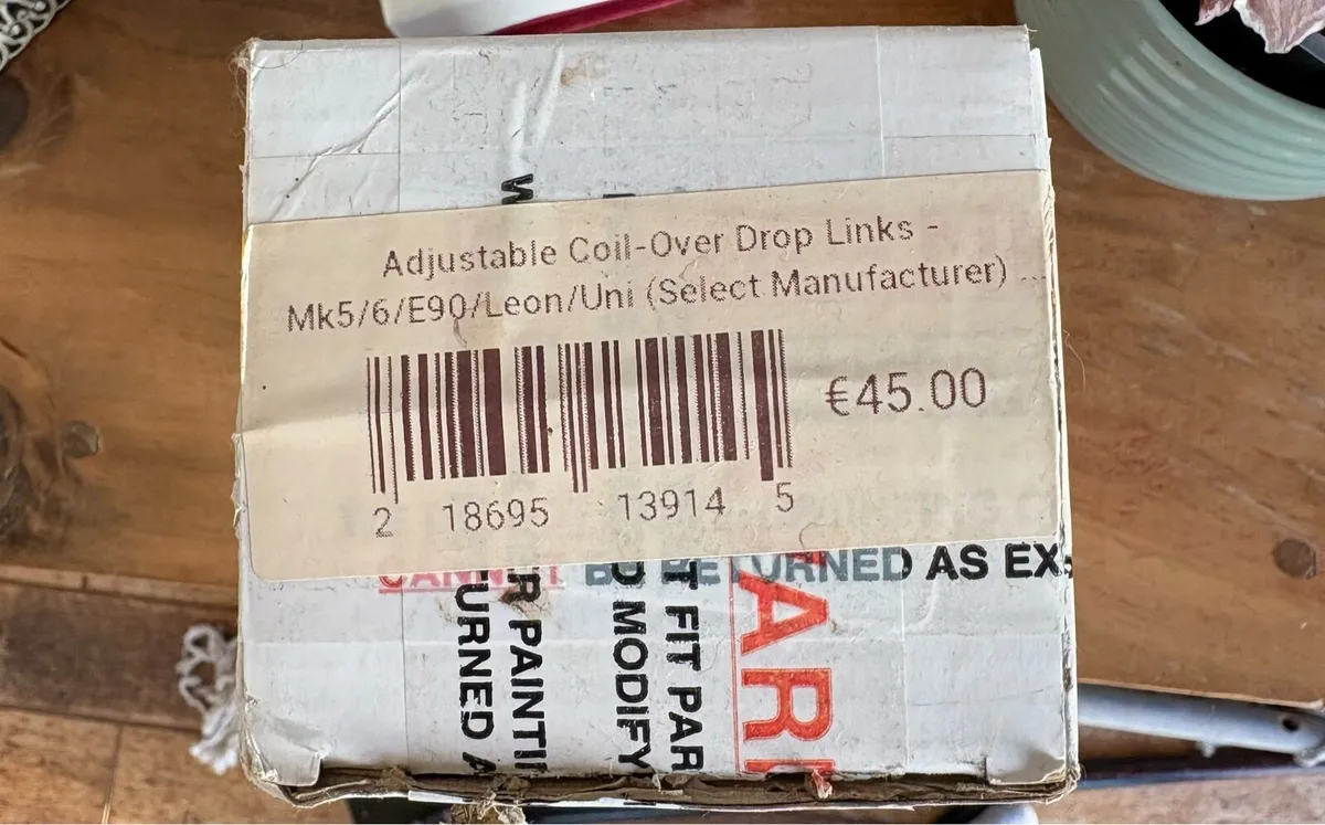 Adjustable drop links